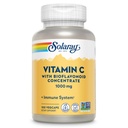 Supplément Solaray C avec hanches roses, acérola, bioflavonoïdes, 1000mg, 100 Compte