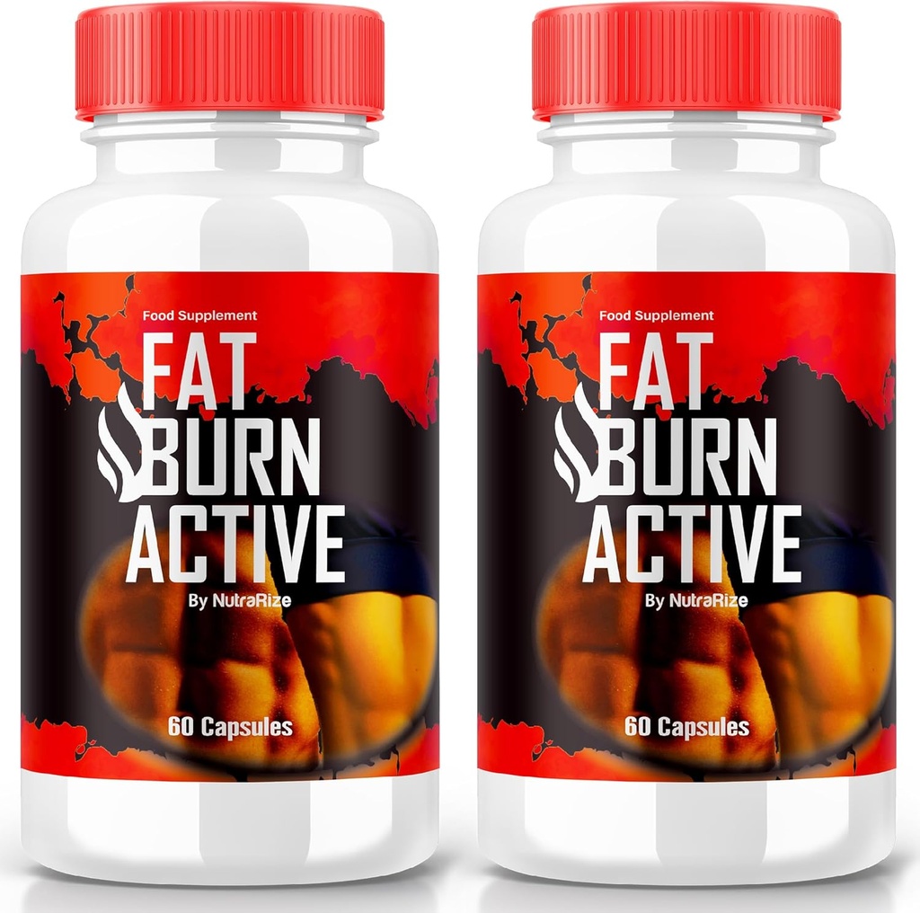 (2 Pack) Fat Burn pilules actives, Fat Burner Active Advance Keto Formule - Avancé Weight Loss Support, All Natural Keto Supplément, Fat Burn vitamines Keto, FatBurn Keto Active Reviews (120 Capsules)