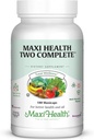 Maxi Health Two Complete - Multivitamines et minéraux - pleine puissance - 180 capsules - Kosher
