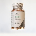 Avantages du thé vert - Plus de 350mg d'EGCG par bouteille - 99,9% Polyphénols - Soutient la santé - 120 Capsules par bouteille