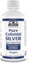 Colloidal Silver 10ppm 600ml - Colloidal Silver Liquid Minerals Trace Minerals - Colloidal Copper Supplements - Silver Colloidal Minerals Liquid - Formulated & Made in Canada