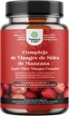 Cápsulas de Vinagre de Sidra Manzana – para la Pérdida Peso ACV Suplemento Naturel Quemagrasa Extra Potente Detox Puro para apoyar a la Digesión