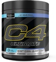 Cellucor C4 Ultimate Pre Workout Powder ICY Blue Razz - Sugar Free Preworkout Energy Supplement for Men & Women - 300mg Caffeine + 3.2g Beta Alanine + 2 Patented Creatines - 20 Servings
