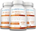 Science approuvée Bowelsyl - 360 capsules - Supports GI Tract, apaise Colon, restaure les nutriments - Haute absorption - Tous naturels, non-OGM