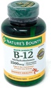 Nature's Bounty Vitamin B-12 2500 mcg, 300 Quick Dissolve Tablets