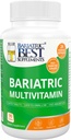 Multivitamine bariatrique avec fer pour la chirurgie après le pont gastrique et les manches, suppléments énergétiques, 90 comprimés, 24 nutriments essentiels, formulé par les chirurgiens bariatriques par ASMBS Lignes directrices