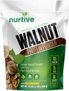 Poudre de protéines de noix - Riche en oméga-3 et en protéines végétales - Boost antioxydant - Idéal pour les smoothies et la cuisson - Sans gluten, végétalien, non OGM - 20 portions (16 oz / 454 g)