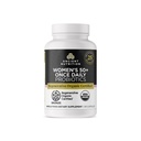 Probiotiques certifiés biologiques régénératifs pour les femmes 50+, Probiotiques Femmes 50+ Une fois par jour, soutien du système de digestion saine et immunitaire, 25 milliards d'UFC* par portion, 30 comtes
