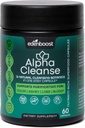 EdenBoost AlphaCleanse .Avancé 12-en-1 Foie Santé & Soutien Detox , Superaliments biologiques Mélanger avec le chardon de lait, spiruline, gingembre et curcuma pour la protection du foie et la santé digestive