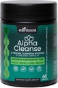 EdenBoost AlphaCleanse .Avancé 12-en-1 Foie Santé & Soutien Detox , Superaliments biologiques Mélanger avec le chardon de lait, spiruline, gingembre et curcuma pour la protection du foie et la santé digestive