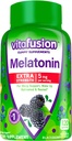 Gummées en fibre de Vitafusion, 90 Gummées en mélatonine, 120 Gummées en mélatonine