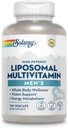 SOLARAY Multivitamine liposomique pour les hommes, supplément de soutien à l'absorption améliorée, supplément pour l'énergie et les os, multivitamines quotidiennes masculines, BCAAs, vitamine D3, C, B12, zinc, végétalien, sans soja, 60 serv., 120 VegCaps
