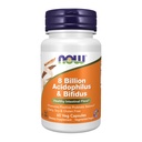 MAINTENANT Aliments suppléments, 8 milliards Acidophilus & Bifidus, Laiterie, Soy et sans gluten, souche vérifiée, 60 gélules