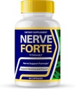 Nerve Forte Cerveau Suppléments pour la mémoire et les capsules de focus, NerveForte Formule avancée Brain Health Support Pills Maximum Strength Nootropics Nerve Forte Tous les avis de soutien naturel (60 capsules)