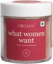 Cosmix Hormonal Health, PCOS & PMS, naturel, à base végétale superfood mélange avec Shatavari, Beetroot & Nettle Leaf.
