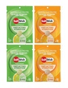 SaltStick FASTCHEWS® Resealable, Variety 4 Pack of Tart Orange & Zesty Lemon-Lime