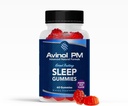 Gummies de sommeil - Formule naturelle avancée avec L Theanine, Passionflower, Camomille et Lemon Baume - Fabriqué aux États-Unis, Passion Fruit Flavor, 60ct