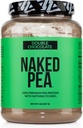 Pois NAKED - Protéines de chocolat double des fermes américaines et canadiennes, cacao biologique, sucre de coco biologique - Pas d'OGM, pas de soja et sans gluten, aide à la croissance et à la récupération - 21 portions