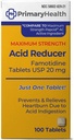 Réducteur d'acide de résistance maximum Famotidine 20mg Comprimés, 100Conte