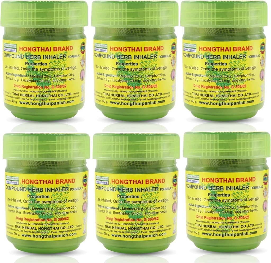 Hong Thai traditionnel thaïlandais 10G 6 bouteilles