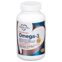 Omega-3 Extra Strength + vitamine D3, forme triglycéride, 1300 mg Omega-3, 600 DHA / 600 EPA, avec 600 UI de vitamine D3