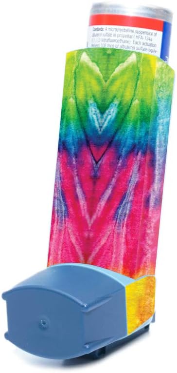 MightySkins Skin pour Ventolin HFA Asthma Inhaler - Tie Dye 2--Couvercle protecteur, durable et unique en vinyle decal facile à appliquer, supprimer et changer les styles