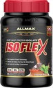 AllMAX Nutrition - ISOFLEX Poudre de protéines de lactosérum, isolat de protéines de lactosérum, 27g de protéines, menthe de chocolat, 2 livres
