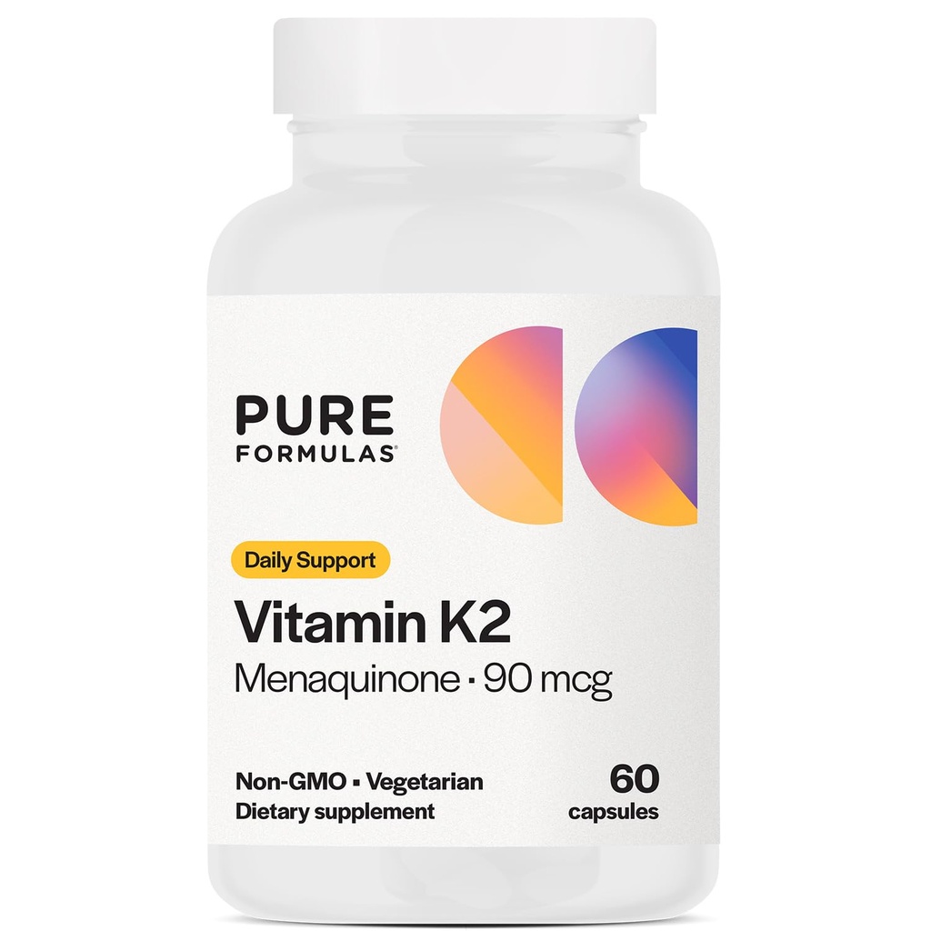 PureFormulas Vitamine K2 MK7 (Ménaquinone-7)