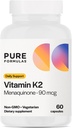 PureFormulas Vitamine K2 MK7 (Ménaquinone-7)