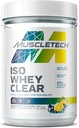 MuscleTech Whey Protein Powder Clear Whey Protein Isolate Whey Isolate Protein Powder for Women & Men Clear Protein Drink 22g of Protein, 90 Calories Lemon Berry Blizzard, 1,1lb(19 portions)