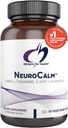Designs for Health NeuroCalm - Supplément GABA L-Theanine 5HTP pour la réponse au stress - Méthylate B12, Vitamine B6, Taurine, Camomille et supplément de magnésium pour le soutien de l'humeur (60 Capsules végétaliennes)