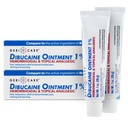 GeriCare Dibucaine Hémorroïde Onguent 1% Crème hémorroïde de soulagement de la douleur (Hemorroïde) et topique Analgésique (Hemorroïde) Relief rapide de la brûlure et des démangeaisons (Hemorroïde externe à action rapide) 1oz (2 Pack)