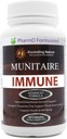 Munitaire Immune Advanced Formula – Soutien naturel et nutritionnel Immmune avec des vitamines C & E renforce l'immunité, soutient la santé et le bien-être