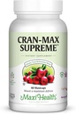 Maxi-Health CranMax Supreme Cranberry Supplement Capsules - Soutien au trac urinaire et immunitaire - 60 Compte - 1 mois d'approvisionnement