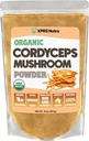 XPRS Nutra Poudre de champignons Cordyceps bio - Champignons Cordyceps premium - Supplément de poudre de champignons Cordyceps pour l'énergie et le soutien immunitaire - Cordyceps de champignons véganes (16 oz)