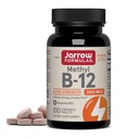 Formules Jarrow Ultra Strength Methyl B-12, complément alimentaire pour la production d'énergie cellulaire, 100 comprimés à croquer à saveur tropicale, jusqu'à 100 jours