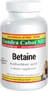 Capsules de supplément de Betaïne HCL - Betaïne HCL 100 Chlorocaps