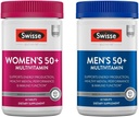 Multivitamine quotidienne suisse pour hommes et femmes 50 et plus Combo