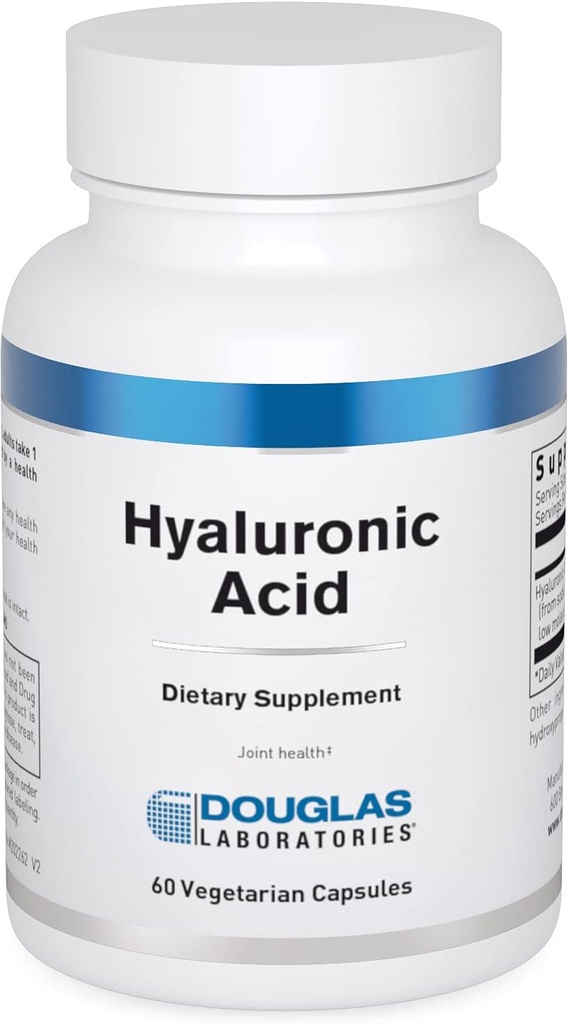 Douglas Laboratories Acide hyaluronique 70 mg Acide hyaluronique pour la santé articulaire et cutanée 60 Capsules