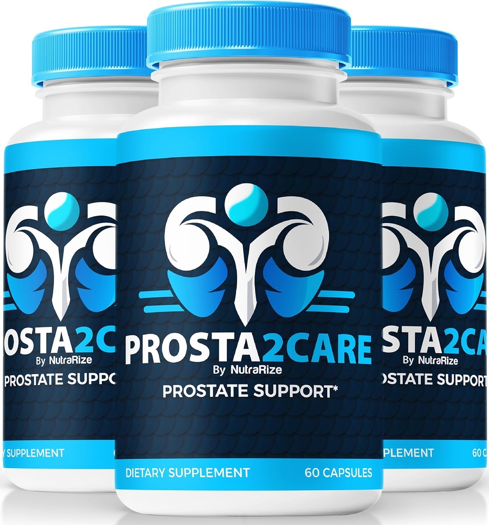 (3 Pack) Prosta2Care Capsules - Formule complète pour maintenir la santé de la prostate, Prosta 2 Care Capsules naturelles, Premium Prostate Support Formula, Prosta 2Care Pastilles Officielles (180 Capsules)