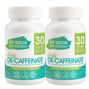 Daily De-Caffeinate, Rutaecarpine, Aide naturelle de sommeil profond agissante non addictive pour le café, les amateurs de caféine, se détendre et se détendre, 30 capsules