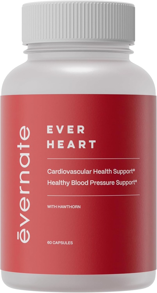 Supplément de soutien de la pression artérielle pour chaque coeur Combinaison d'ail, d'awthorn, de ginkgo biloba, de zinc et de L-arginine Combinaison d'OGM, sans gluten Combinaison facile à avaler et à digérer 60 capsules