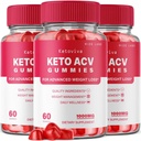 les laboratoires de taille - Ketoviva Keto ACV Gummies pour la perte de poids avancée avec vinaigre de cidre d'Apple, supplément aide à réduire la graisse Belly, pour la force supplémentaire (180 Gummies)