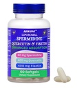 Nikoni Liposomal Spermidine, Quercetin, Fisetin 860mg Supplement for Healthy Aging, Cellular Renewal, Cognitive Function 60 Softgelss