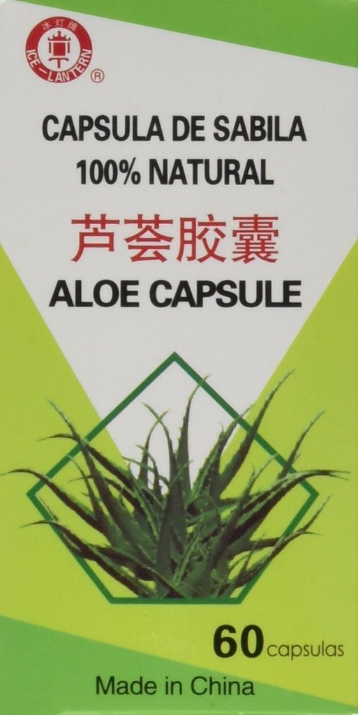 Capsules à base de plantes d'extrait d'aloès 100% naturel chinois