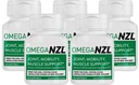 Supplément de soutien de joint oméga-3 original, meilleur soulagement des muscles naturels, huile de moules à l'état vert, 300 softgels, sans arrière-goût de poisson