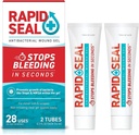 Wound Gel (2 Tubes) | Stops Bleeding in Seconds | Ideal for Cuts, Scrapes and Razor Nicks for Emergency First Aid Supplies