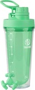 Takeya Protein Shaker - Bouteille en plastique sans BPA avec joint étanche - Facile à transporter pour la gymnastique et plus - Lave-vaisselle-safe et réutilisable - 24 oz, vert Pistachio