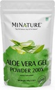 Aloe Vera Gel Powder 200x by mi Nature.Aloe Barbadensis naturel et pur.Aloe 100g (3.5oz)