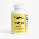 CoQ10 Ubiquinone 200mg, 3e partie testée, Ubiquinone optimale absorbée, végétalien, supplément alimentaire sans gluten support pour la santé cardiaque et la fonction cérébrale, 30 capsules